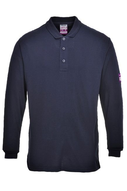 Portwest FR10 - Flame retardant Polo Neck Sweatshirt