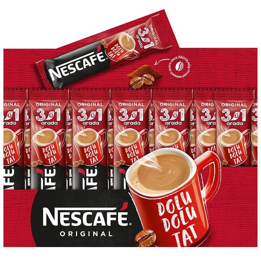 Nescafe 3 in 1 Coffee 17.5 gr 72 Pack