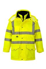 Portwest S427 – Atmungsaktiver 7-in-1-Parka mit hoher Sichtbarkeit
