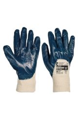 Cerva Harrier 3/4 Nitrile Cotton Gloves