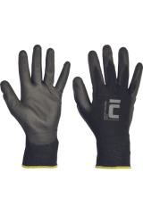 Cerva Bunting Evolution Black Eldiven