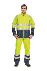 Cerva Epping Reflective Raincoat Jacket Yellow/Lac