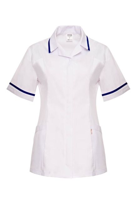 Classic Collar Short Sleeve Uniform Women