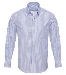 Men's Shirt-Blue Striped
