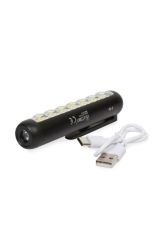 Watton Magnetische wiederaufladbare Taschenlampe 11 cm