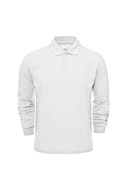 Polo Neck Long Sleeve Sweatshirt Men